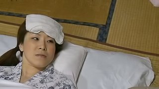 Japanese girl gets her vagina licked and drilled by bald guy