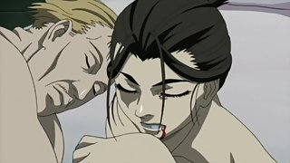 HentaiAnime.Sexy Assassins Hot Threesome Sex with Creampie