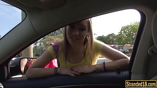 London Smith pounded in public location by nympho stranger