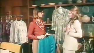 Sharon Thorpe and Constance Money in 70&#039;s movie
