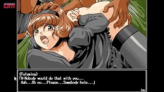 Toushin Toshi 2 Part 5 : The Berieved Wife  Hentai RPG Game Playthrough