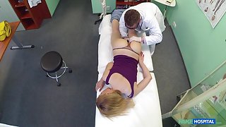 Gina in Doctors trusty cock ignores the language barrier and makes sexy russian scream with pleasure - FakeHospital